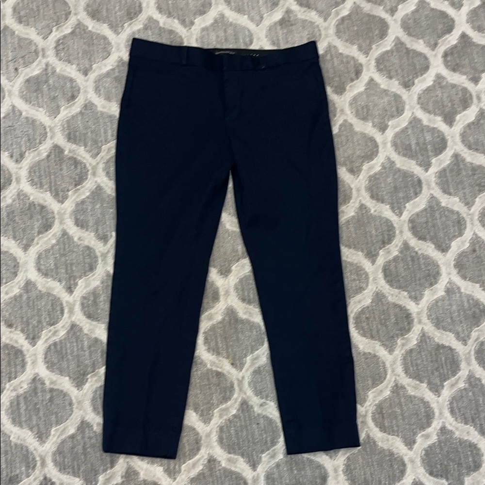 Banana Republic Women's Navy Straight Leg Pants